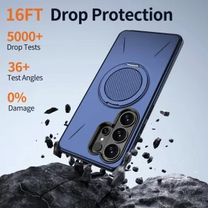 کاور مدل RingStand مناسب برای گوشی موبایل سامسونگ Galaxy S26 Ultra