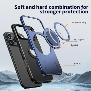 کاور مدل RingStand مناسب برای گوشی موبایل اپل iPhone 17 Pro Max