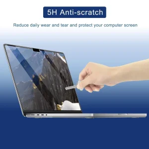 محافظ صفحه نمایش شیشه ای مدل TabG مناسب برای لپ تاپ اپل MacBook Pro 16.2 inch M1 / M2 / M3 / M4 / M5
