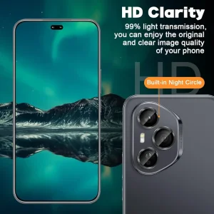 محافظ لنز دوربین مدل رینگی مناسب برای گوشی موبایل آنر Honor 400 Pro