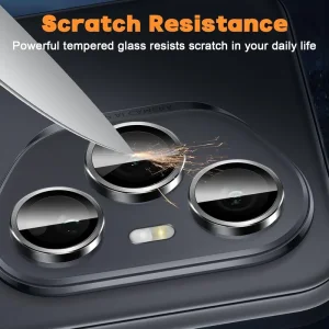 محافظ لنز دوربین مدل رینگی مناسب برای گوشی موبایل آنر Honor 400 Pro