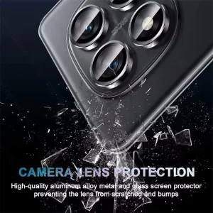 محافظ لنز دوربین مدل رینگی مناسب برای گوشی موبایل شیائومی Redmi Note 15 Pro / Note 15 Pro Plus