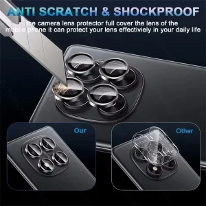 محافظ لنز دوربین مدل رینگی مناسب برای گوشی موبایل شیائومی Redmi Note 15