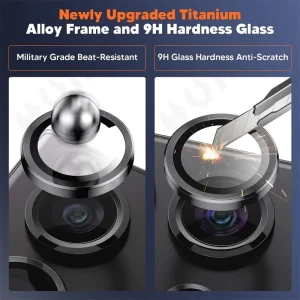 محافظ لنز دوربین مدل رینگی مناسب برای گوشی موبایل شیائومی Redmi Note 15