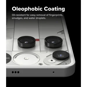 محافظ لنز دوربین شیشه‌ای مدل رینگی مناسب برای گوشی موبایل ناتینگ فون 3
