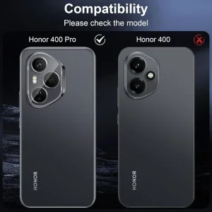 محافظ لنز دوربین شیشه‌ای مدل GL مناسب برای گوشی موبایل آنر 400 Pro