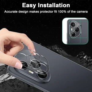 محافظ لنز دوربین شیشه‌ای مدل GL مناسب برای گوشی موبایل آنر 400 Pro