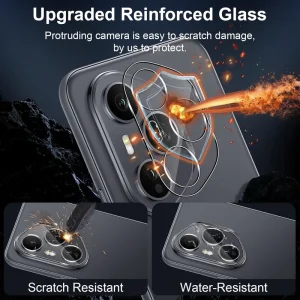 محافظ لنز دوربین شیشه‌ای مدل GL مناسب برای گوشی موبایل آنر 400 Pro