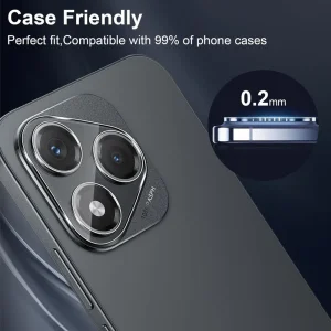 محافظ لنز دوربین شیشه‌ای  مدل GL مناسب برای گوشی موبایل آنر 400 Lite