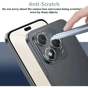 محافظ لنز دوربین شیشه‌ای  مدل GL مناسب برای گوشی موبایل آنر 400 Lite