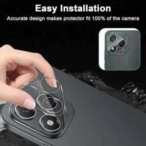 محافظ لنز دوربین شیشه‌ای  مدل GL مناسب برای گوشی موبایل آنر 400 Lite