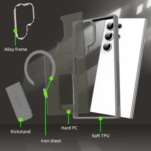کاور مدل New Stand مناسب برای گوشی موبایل سامسونگ Galaxy S26 Ultra