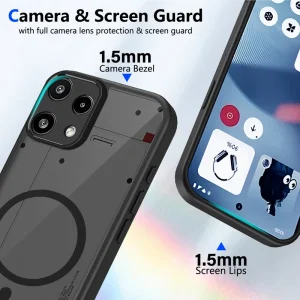 کاور مدل Flex مناسب برای گوشی موبایل ناتینگ Phone 3a Lite