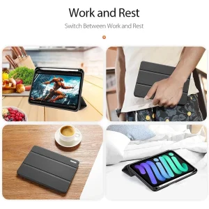 کیف کلاسوری مدل Domo مناسب برای تبلت اپل iPad Mini 6 2021 / iPad Mini 7 2024