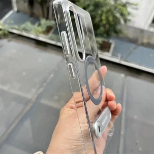 کاور مدل Clear Magnet مناسب برای گوشی موبایل سامسونگ Galaxy S26 Ultra
