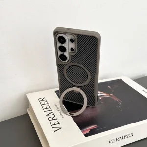 کاور مدل Carbon Stand مناسب برای گوشی موبایل سامسونگ Galaxy S26 Ultra