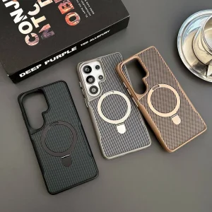 کاور مدل Carbon Stand مناسب برای گوشی موبایل سامسونگ Galaxy S26 Ultra
