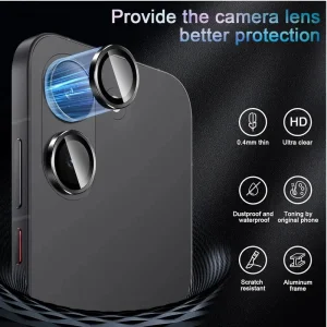 محافظ لنز دوربین مدل رینگی مناسب برای گوشی موبایل شیائومی Poco X8 Pro