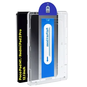محافظ صفحه نمایش شیشه ای مدل TabG Frame مناسب برای تبلت شیائومی Poco Pad M1 / Redmi Pad 2 Pro 12.1 inch