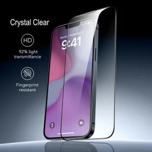 محافظ صفحه نمایش مدل FIP مناسب برای گوشی موبایل اپل iPhone 17e / 16e