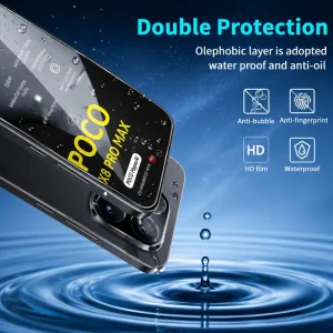 محافظ صفحه نمایش مدل Clear مناسب برای گوشی موبایل شیائومی Poco X8 Pro Max