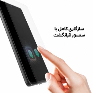 عملکرد لمس و اثر انگشت محافظ هیدروژلی