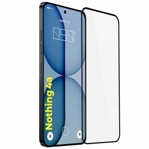 محافظ صفحه نمایش شیشه‌ای فول FNP مناسب Nothing Phone 4a