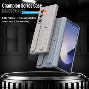 نمای کامل طراحی دوتکه و بند نگهدارنده کاور Z Fold 8 Ultra