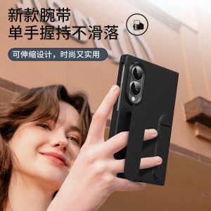 کاور Stand Wrist سامسونگ Galaxy Z Fold 8 با بند نگهدارنده و پایه