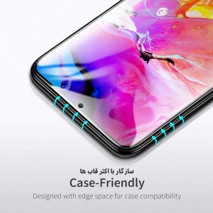 طراحی سازگار با قاب گلس فول Honor X7e