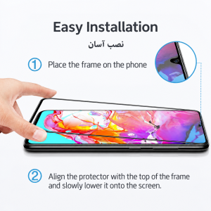 آموزش نصب آسان محافظ صفحه Galaxy S26 FE