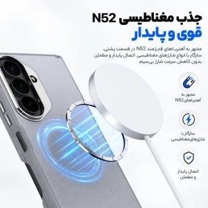 آهنرباهای N52 در قاب Vyne گلکسی Z Fold 8 Ultra برای اتصال مغناطیسی