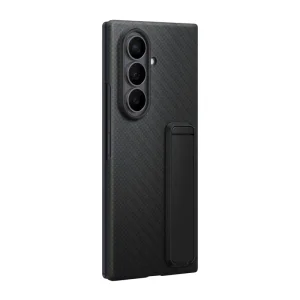 کاور مدل Carbon Stand مناسب گوشی سامسونگ Galaxy Z Fold 8 Ultra با پایه نگهدارنده