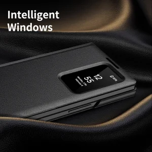 نمایش ساعت در پنجره کیف Flip ic گلکسی Z Fold 8 Ultra