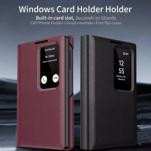 طراحی پنجره و پایه نگهدارنده کیف Flip ic گلکسی Z Fold 8