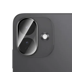 نمای نزدیک گلس رینگی مشکی روی مجموعه دوربین Redmi Note 17 Pro
