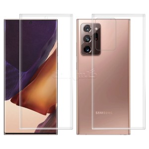 گلس هیدروژلی شفاف سامسونگ Note 20 Ultra به همراه محافظ پشت