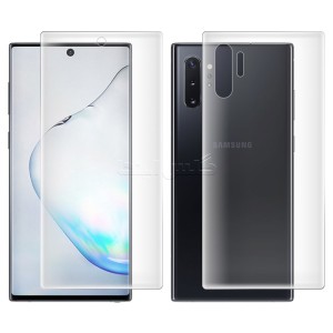 گلس هیدروژلی مات سامسونگ Note 10 Plus به همراه محافظ پشت