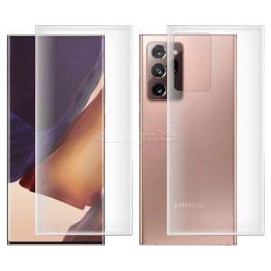 گلس هیدروژلی مات سامسونگ Note 20 Ultra به همراه محافظ پشت