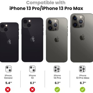 محافظ لنز مدل رینگی نگین دار اپل iPhone 13 /13 Pro Max