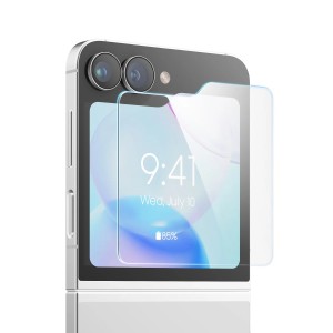 گلس فول مدل CLEAR سامسونگ Galaxy Z Flip 6