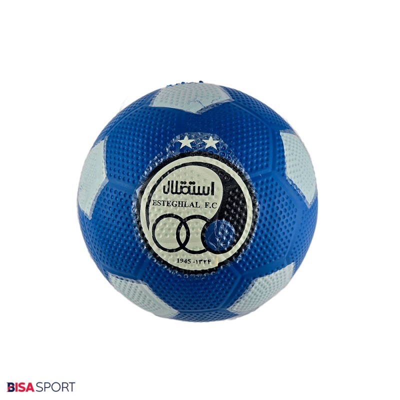 توپ فوتبال لاستیکی ( آسفالتی) استقلال سایز 4