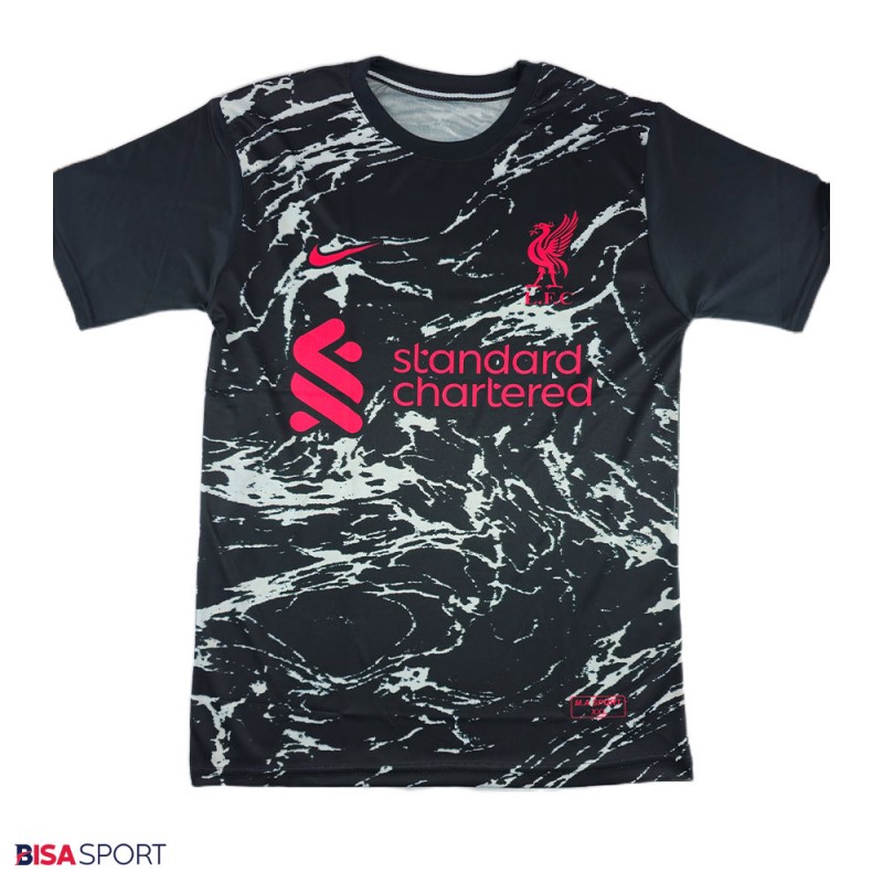تیشرت لیورپول طرح standard chartered
