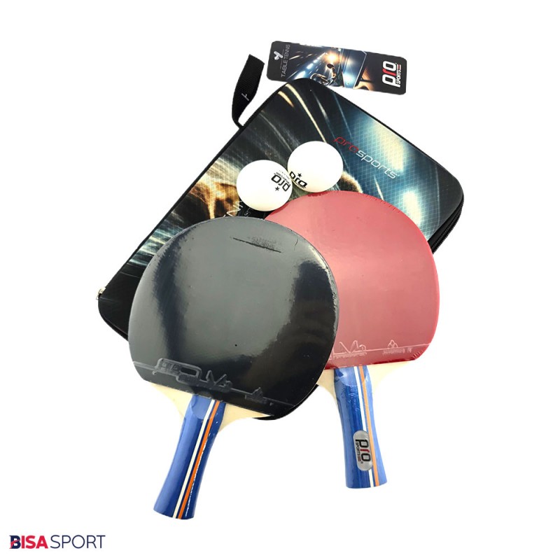 راکت پینگ پنگ جفتی پرو اسپرتز کیف‌ دار مدل K3000