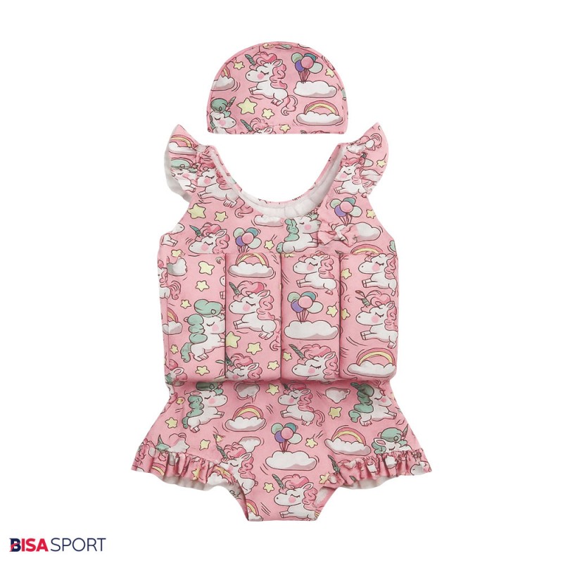 مایو شناور اسفنج دار طرح تک شاخ