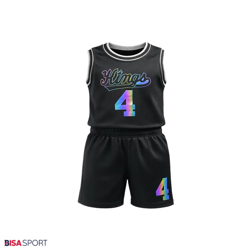 تاپ و شلوارک ورزشی بچگانه مدل KING2