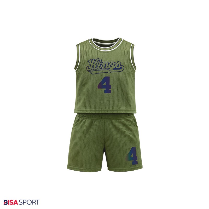 تاپ و شلوارک ورزشی بچگانه مدل KING3