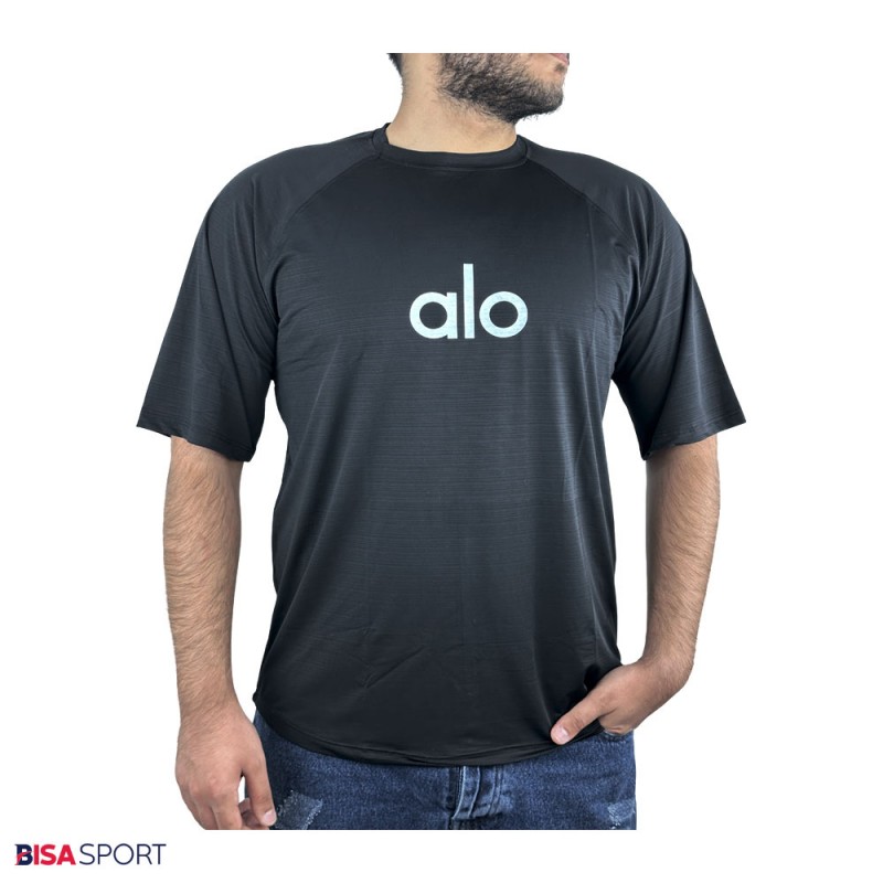 تیشرت آستین کوتاه ورزشی مردانه طرح alo1