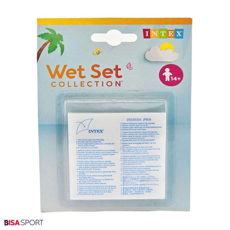 چسب تعمیر تجهیزات بادی اینتکس مدل 59631NP بسته 6 عددی