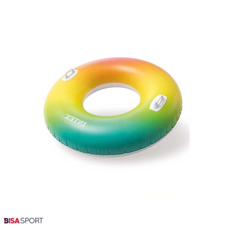 حلقه شنا بادی اینتکس طرح رنگین کمان مدل 58202